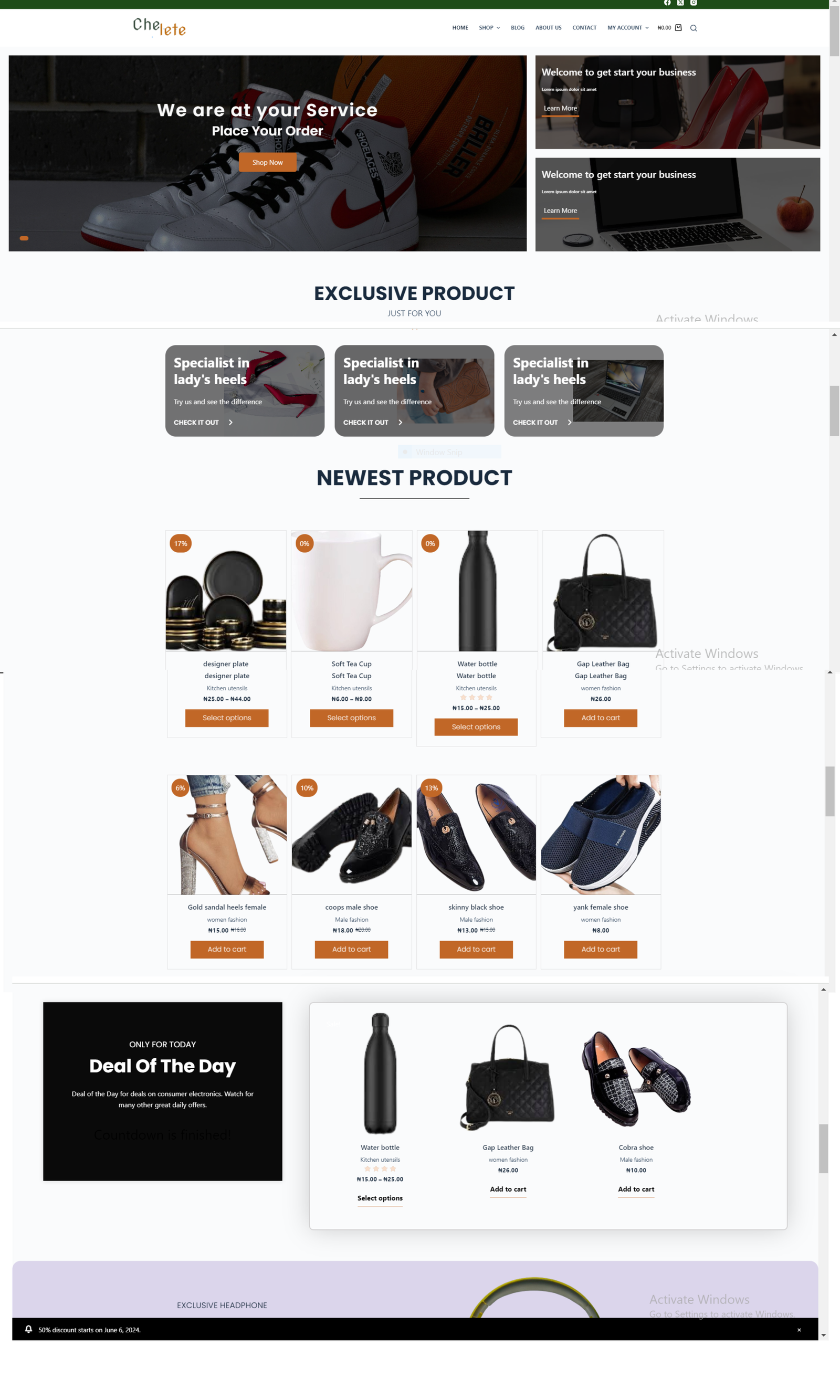 Ecommerce website 2